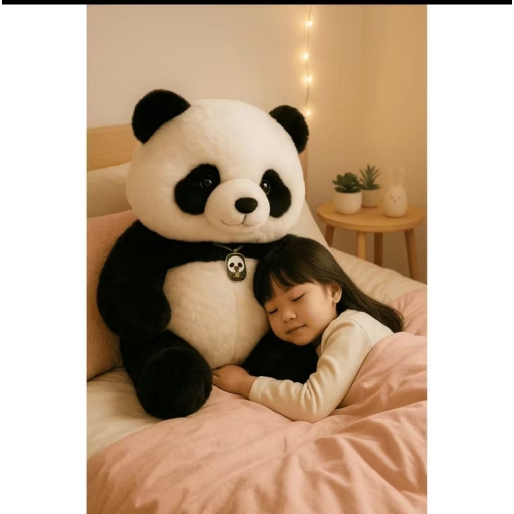BONEKA PANDA LUCU BULU LEMBUT BESAR IMUT BONEKA IMPORT BONEKA KADO BONEKA KOLEKSI