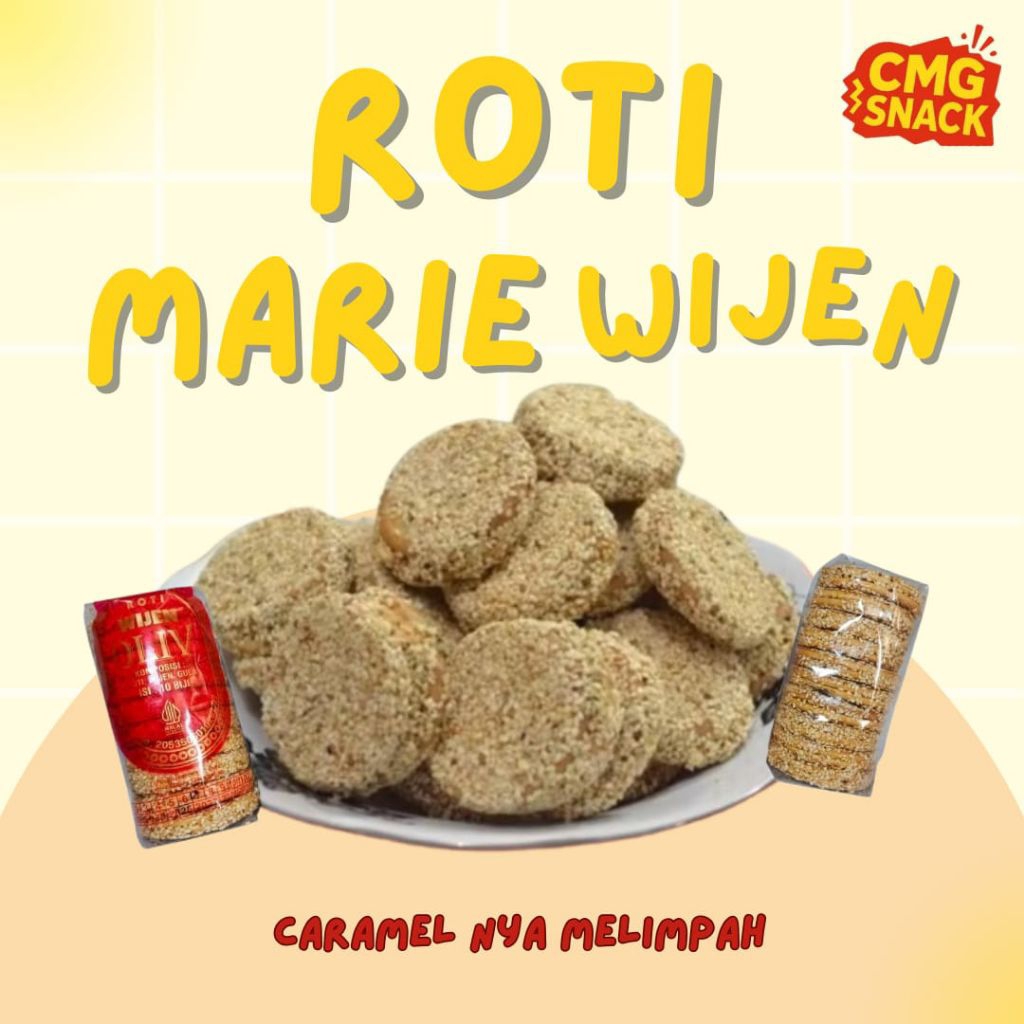 Roti Marie Wijen GROSIRAN 1 BALL  Isi 10 Pak Cmg Snack