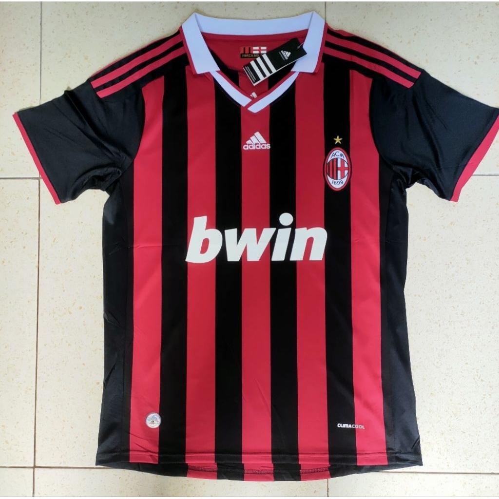 jersey retro ac milan