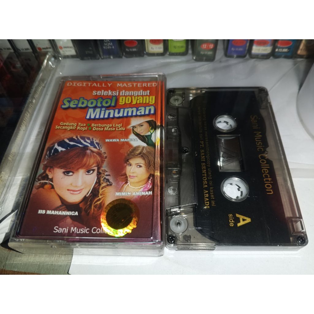 Kaset Pita Dangdut - seleksi dangdut Bagus bagus lagunya.....