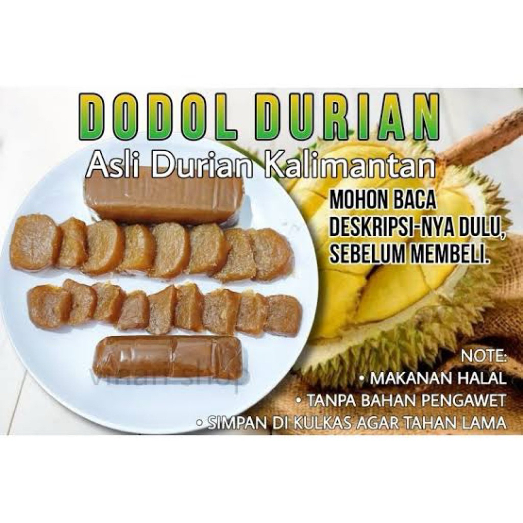 Dodol Durian Asli Kalimantan