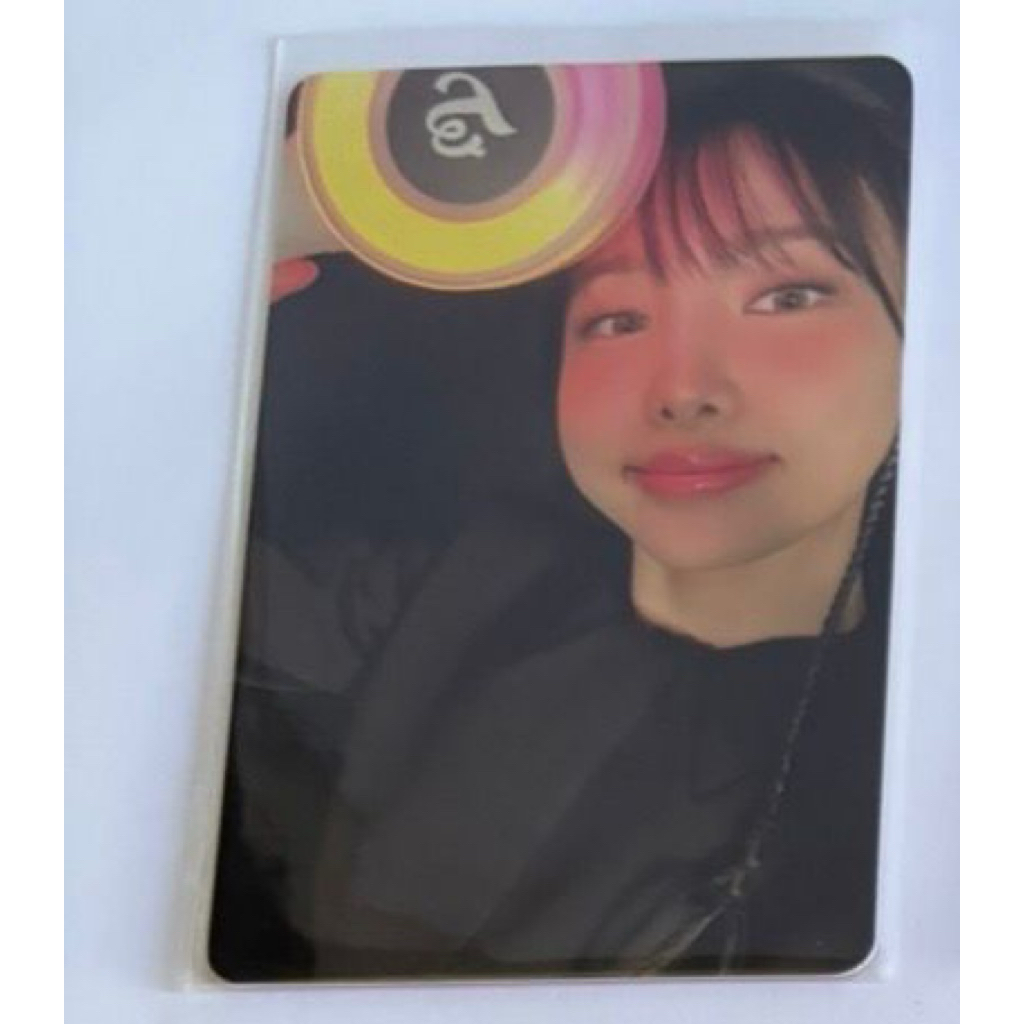 nayeon twice lightstick photocard