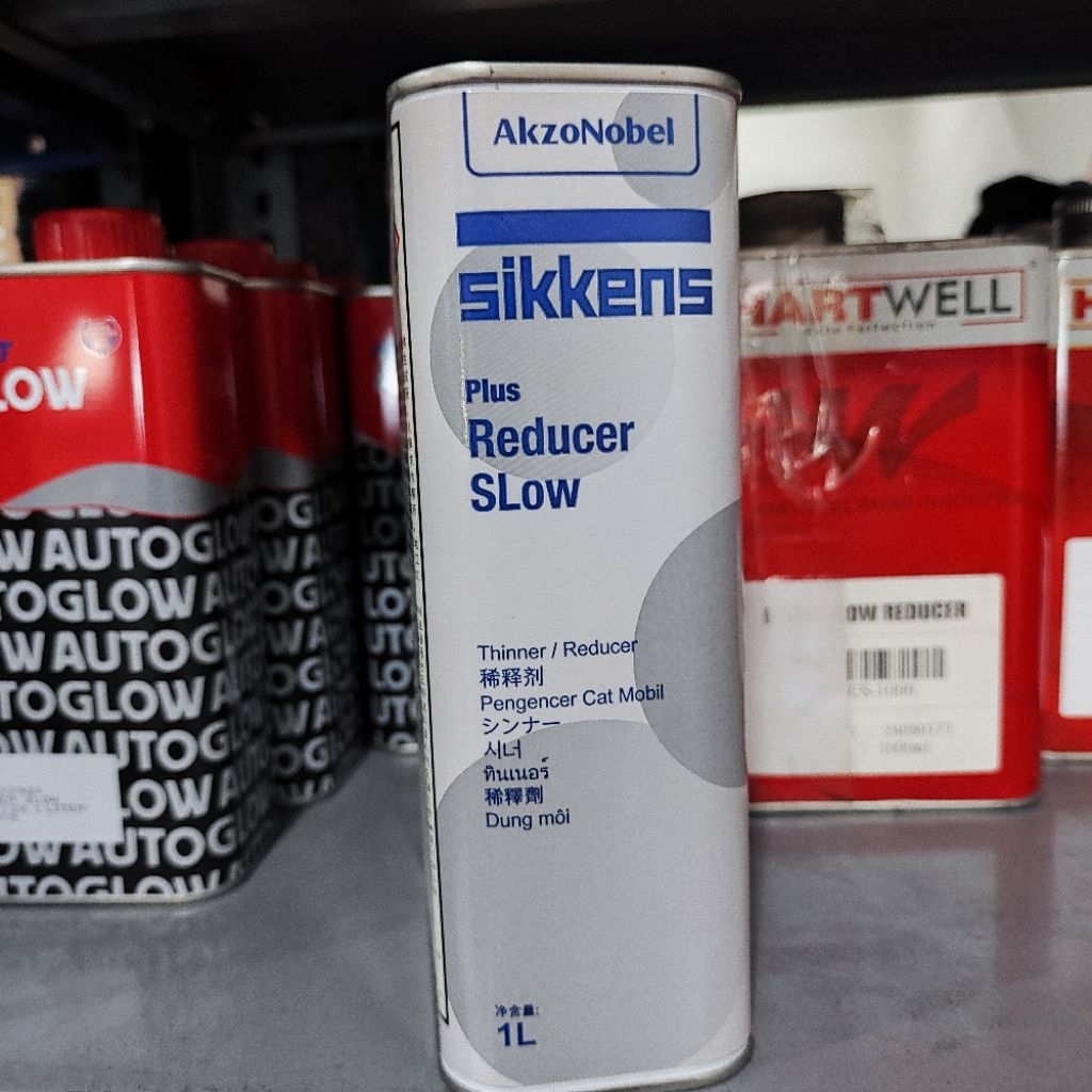 Sikkens Autoclear Plus Reducer Slow 1L - Thinner Slow Original Berkualitas Tinggi - Pengencer Cat & 