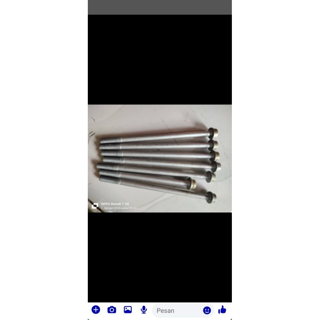 baut head ninja 250fi