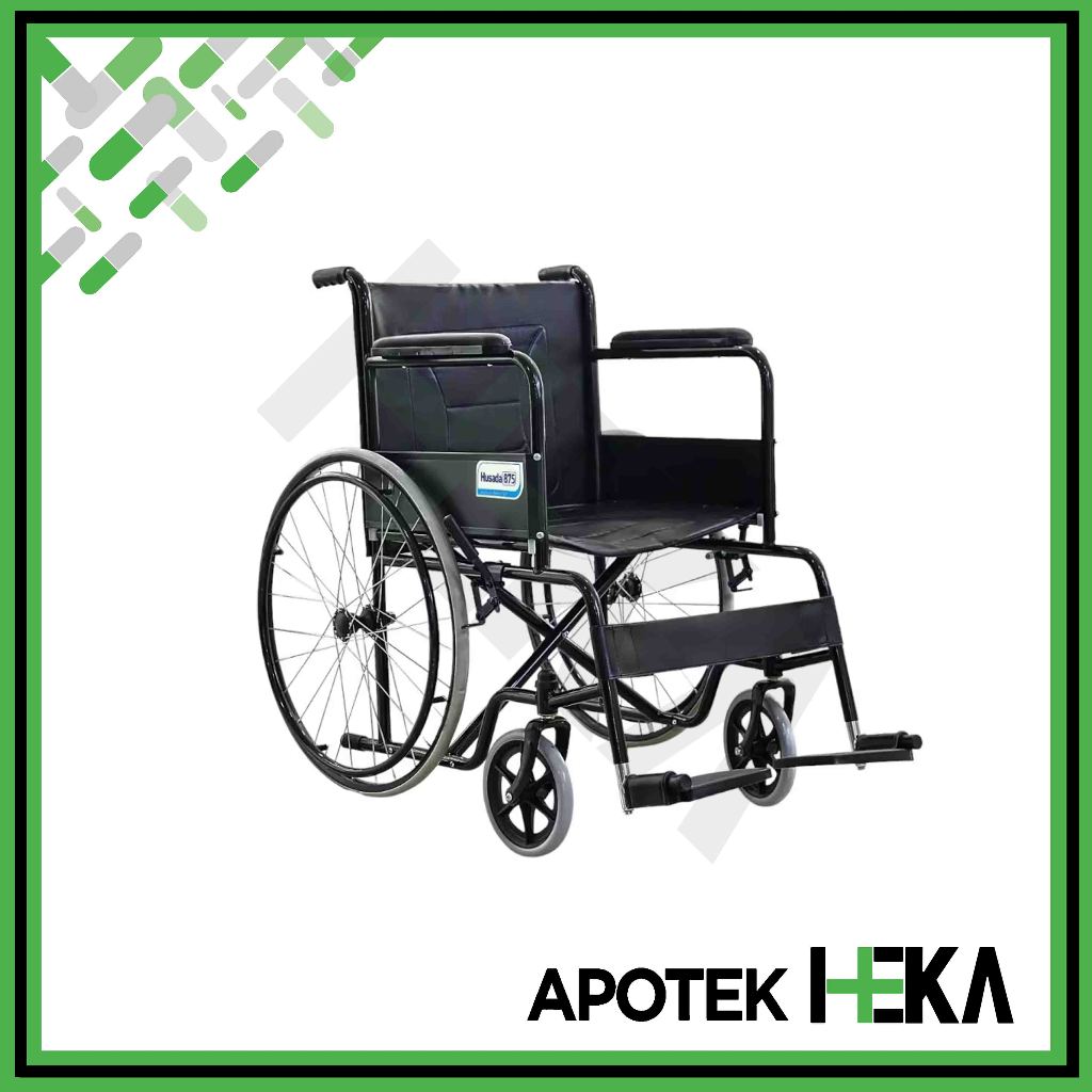 Wheel Chair Onemed Husada 875 - Kursi Roda Lipat [TANGERANG]