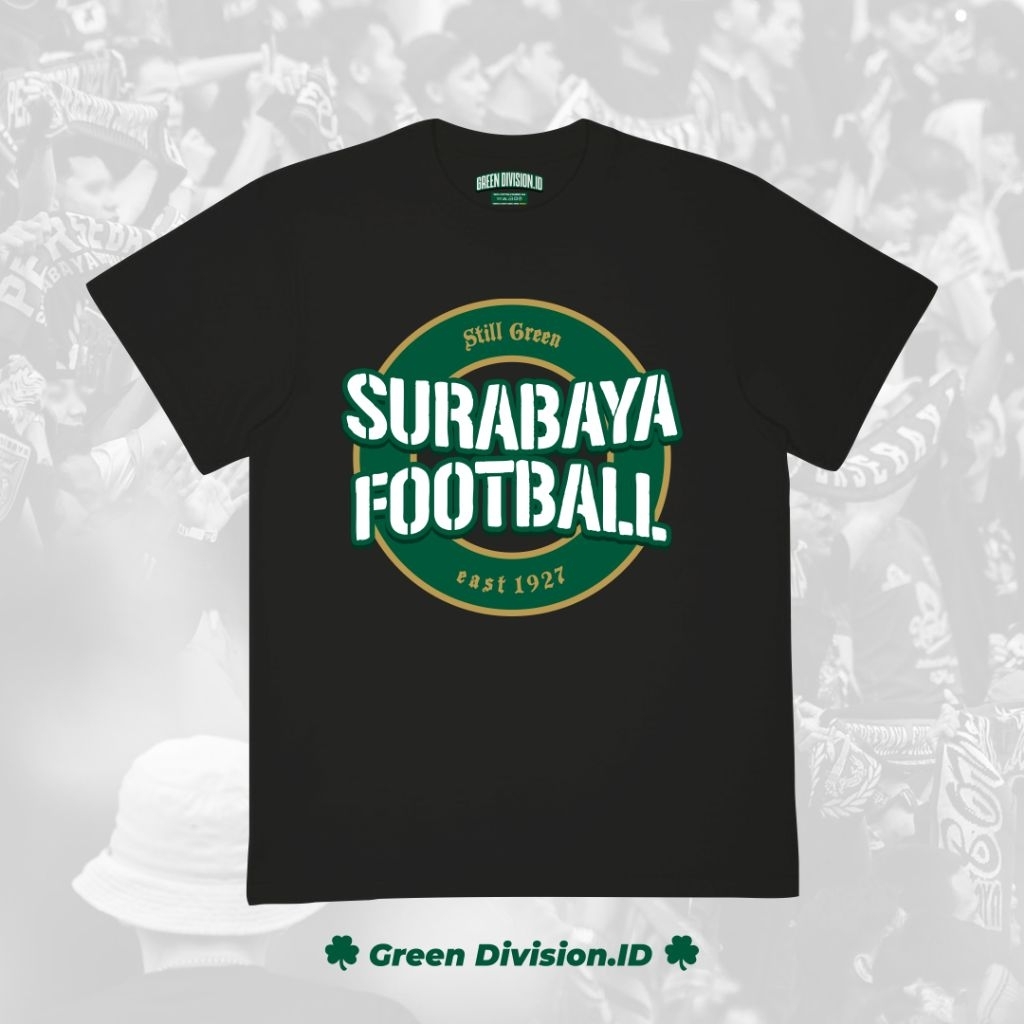 Kaos Surabaya Football 02, Kaos Persebaya, Kaos Casual Persebaya, Kaos Ultras Persebaya