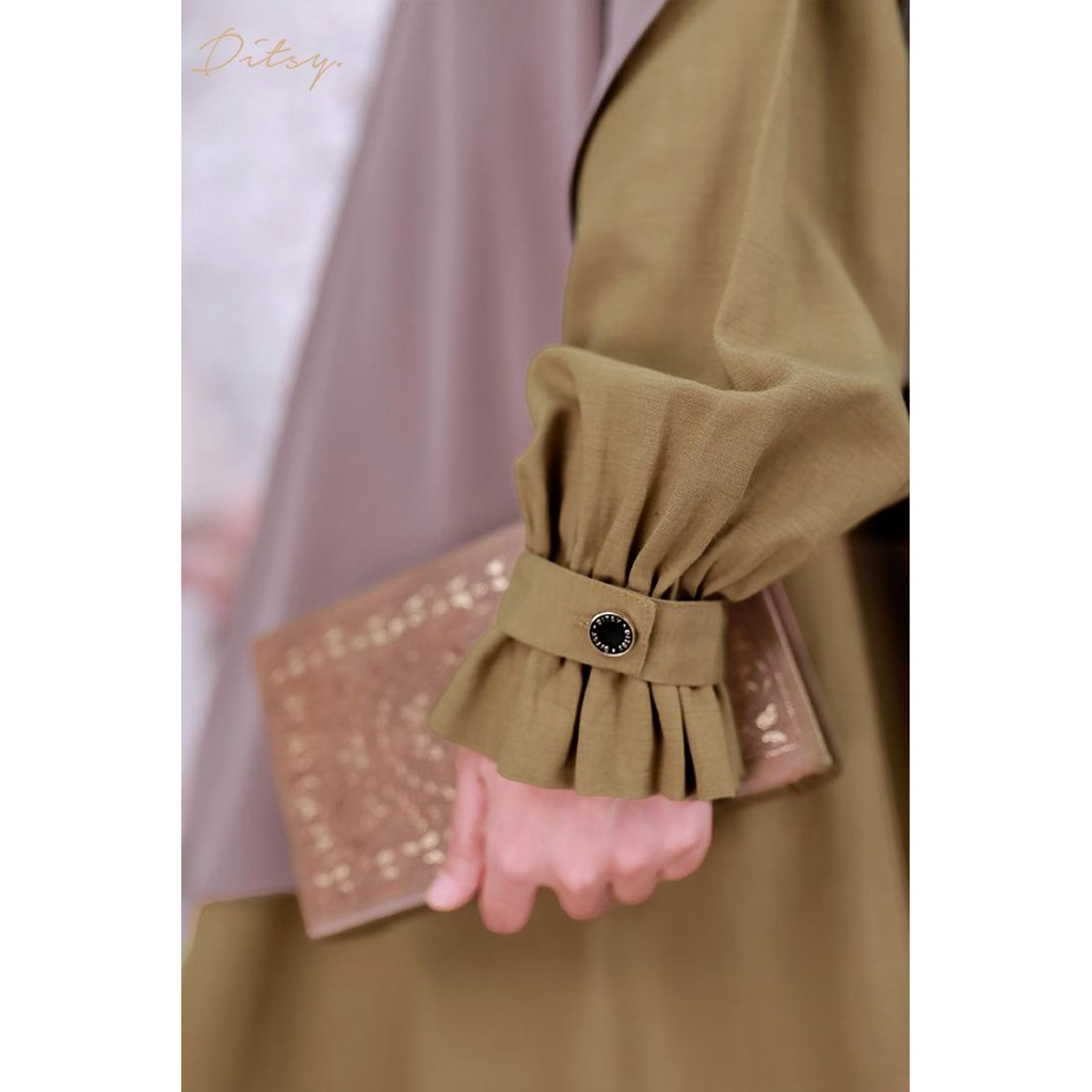 LILURA BUTTON ANTIQUE BRONZE XXL JUMBO DITSY JANUARI 2026