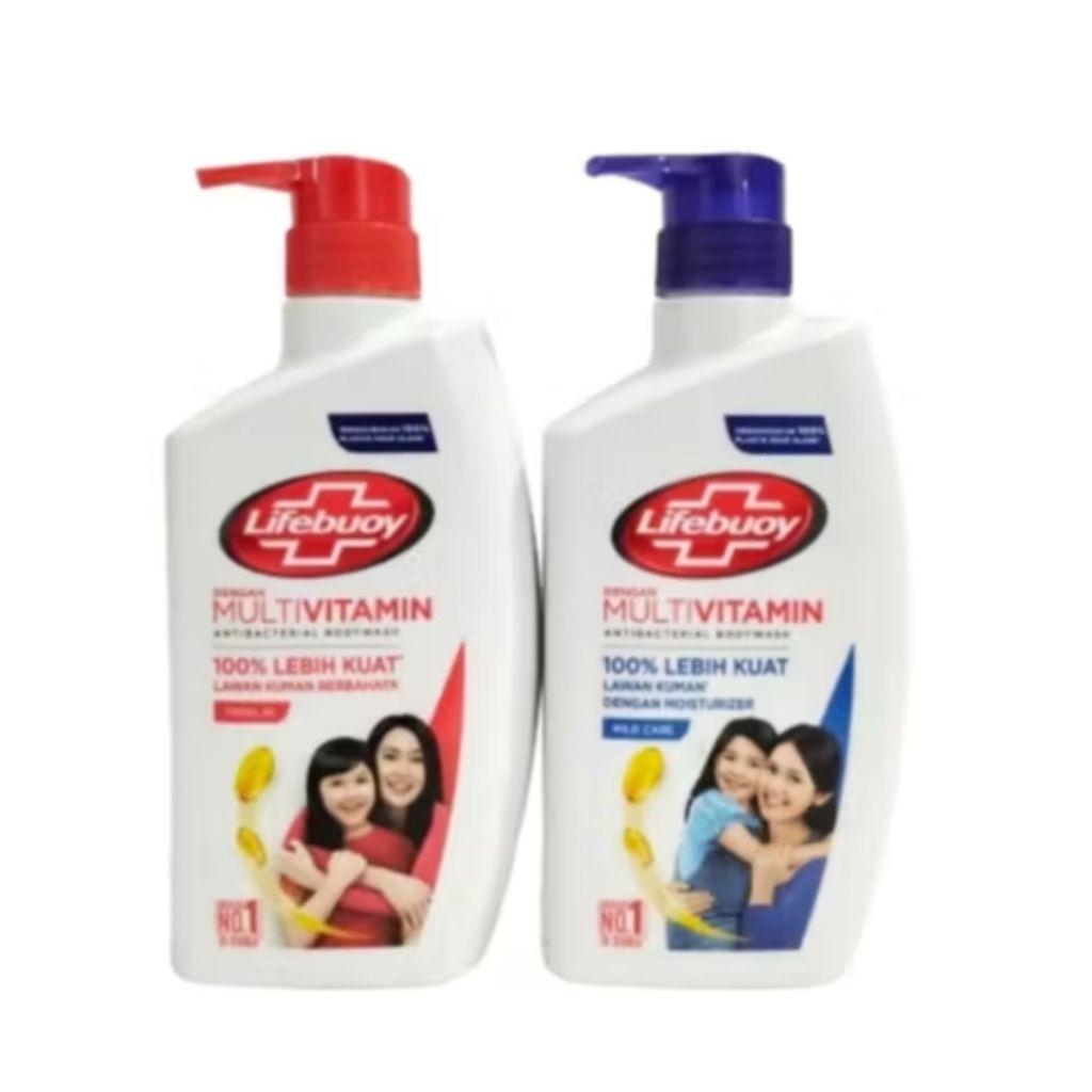 Lifebuoy Sabun Mandi Cair Botol Pump 500 ml