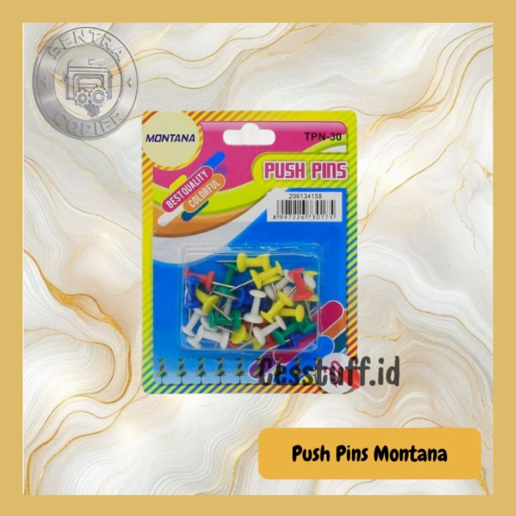 Push Pins Montana