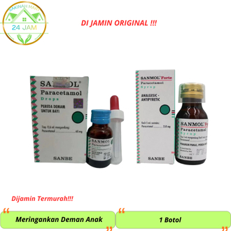 Sanmol Drop/Sirup Obat Demam Anak