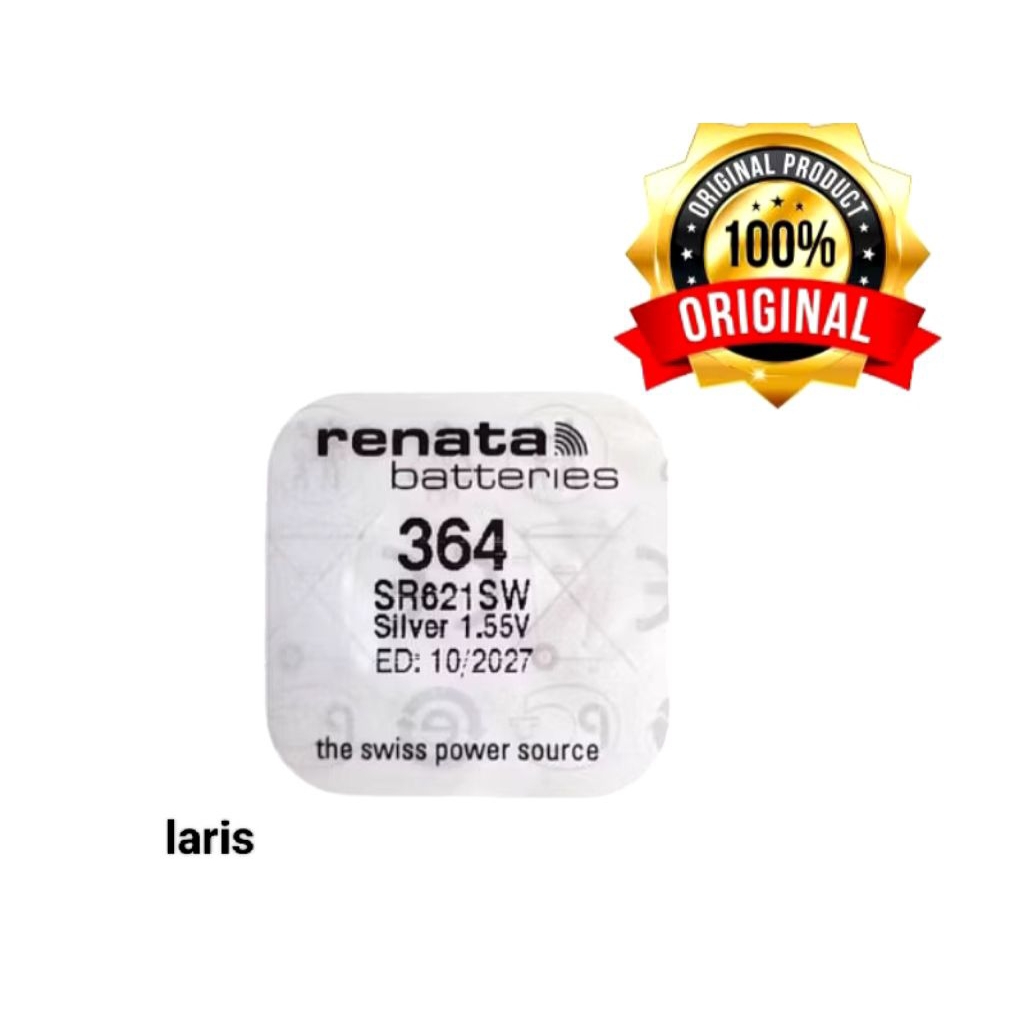 Baterai Renata 621/364