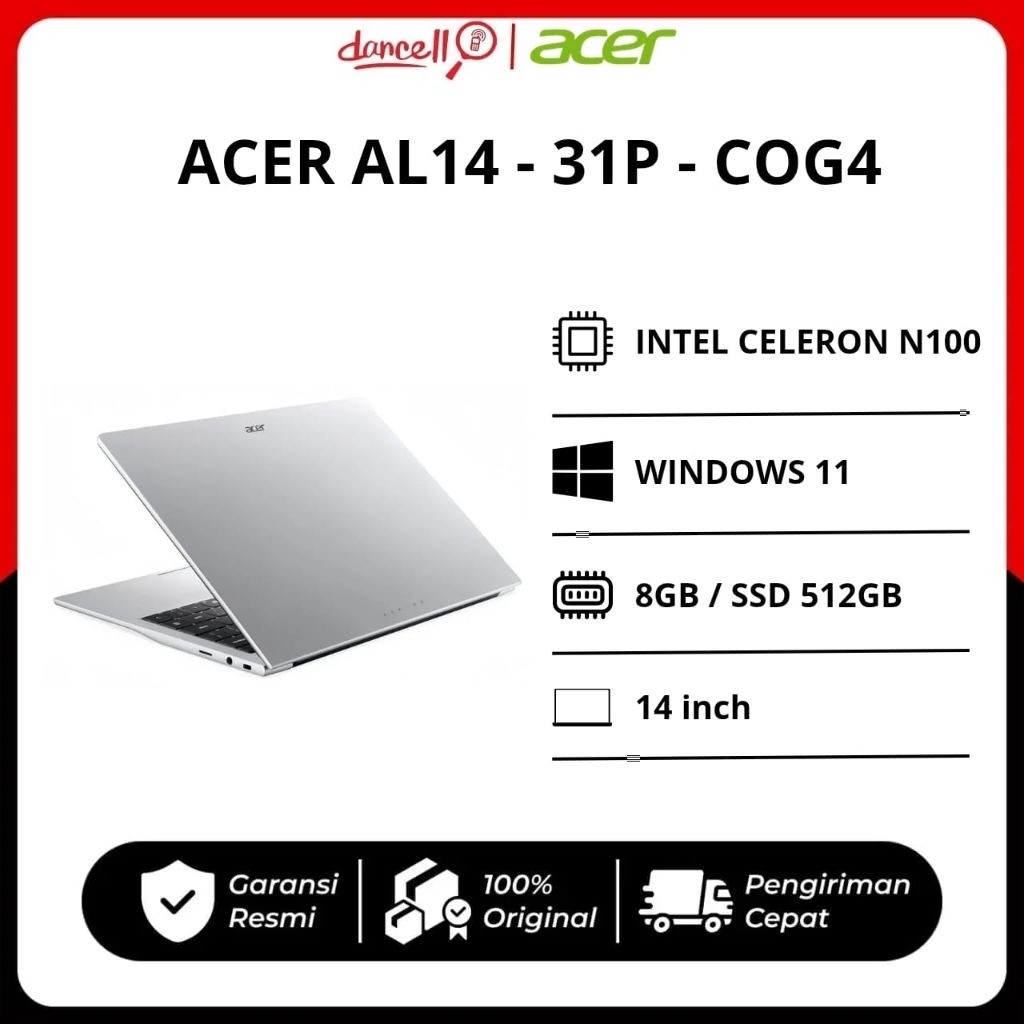 LAPTOP ACER - ASPIRE AL14 - 31P - COG4