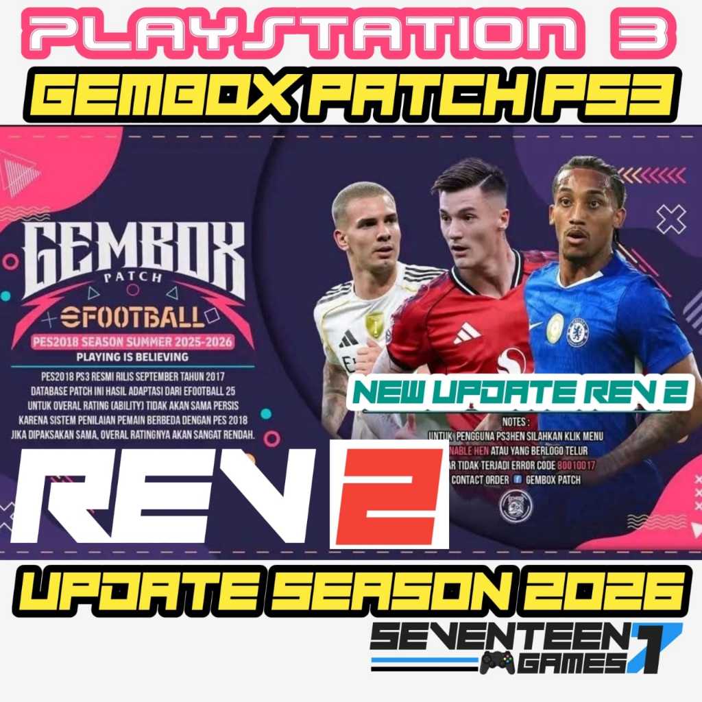 Savedata Dan Rev 3 Gembox game Ps3 Cfw Hfw Hen