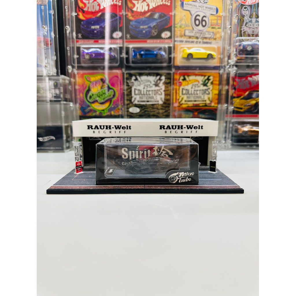 Micro Turbo 1:64 Nissan 180SX Spirit MIYABI Black