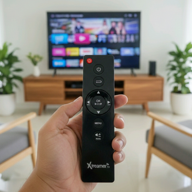 REMOTE REMOT STB XTREAMER RECEIVER PARABOLA ORIGINAL ASLI