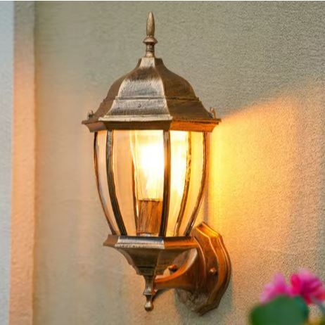Lampu Dinding Taman Vintage Tahan Air Lampu Outdoor Klasik Vintage  Waterproff Outdoor Garden Lamp