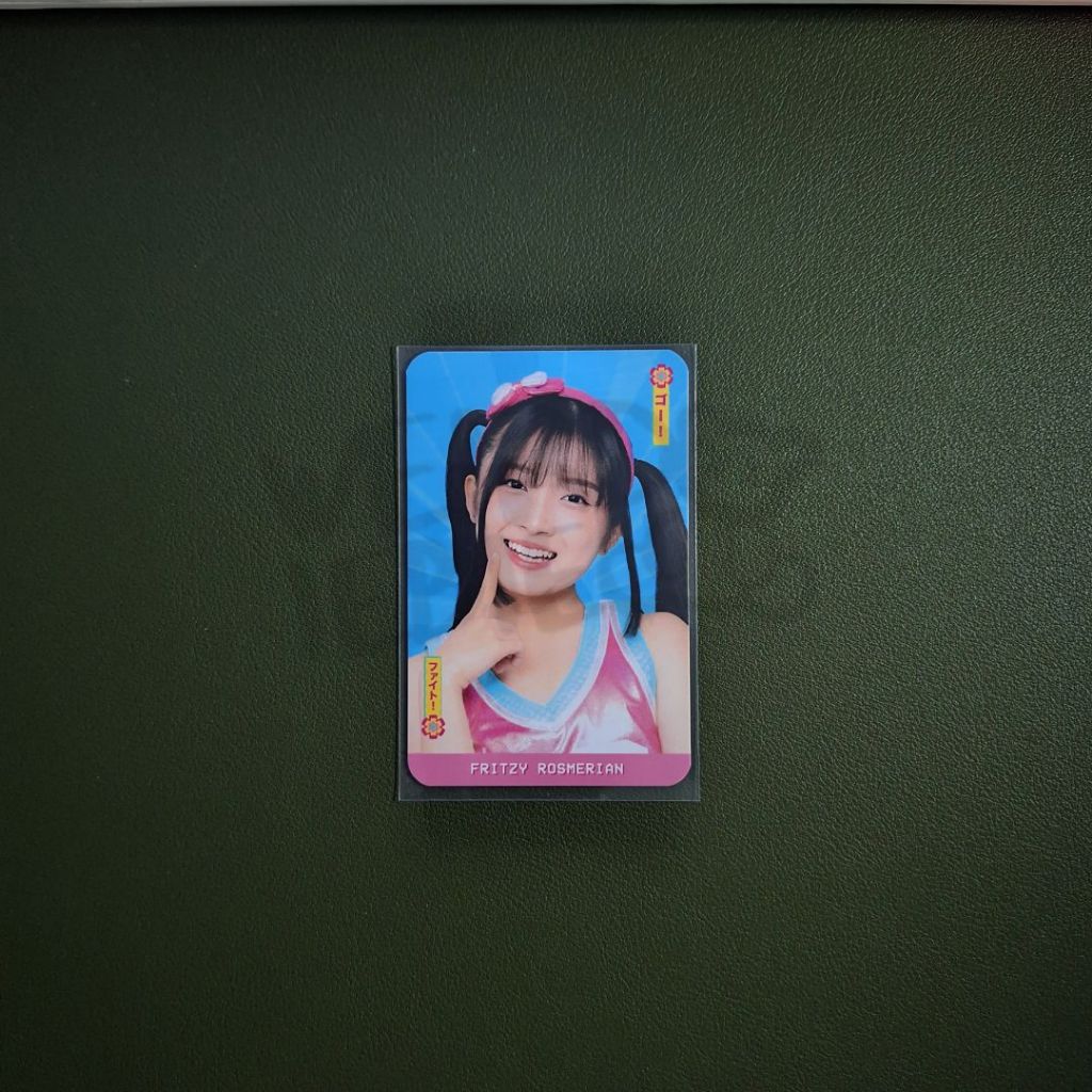 JKT48 OFFICIAL PHOTOCARD PC ALL IN TOUR GO AND FIGHT FRITZY ROSMERIAN