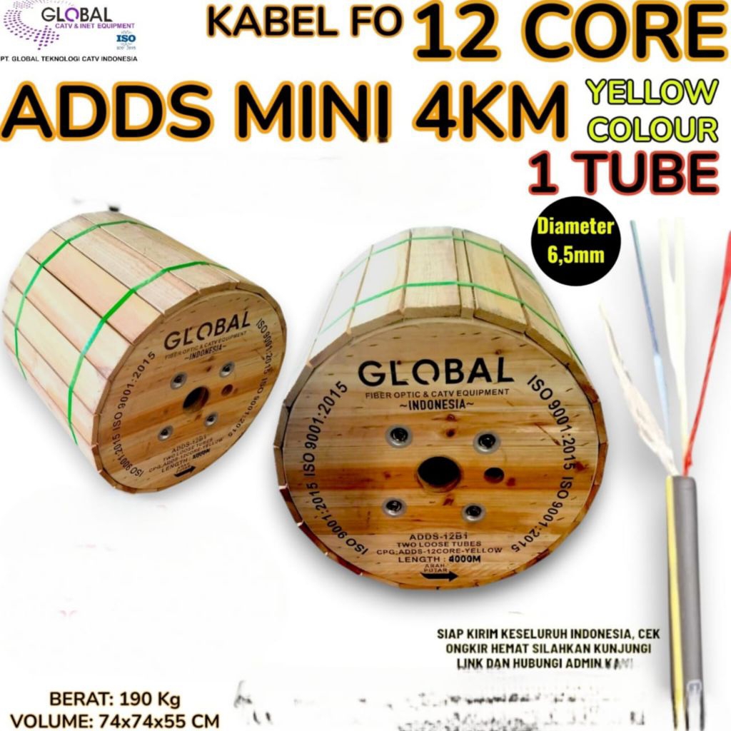 12 CORE ADDS MINI 4 KM 1 TUBE