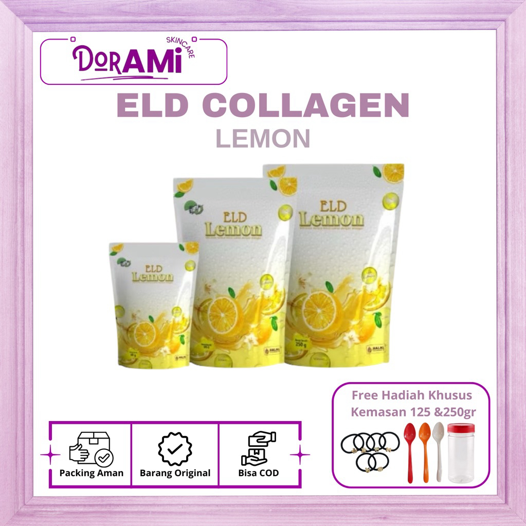 ELD Collagen Drink LEMON DNA Salmon