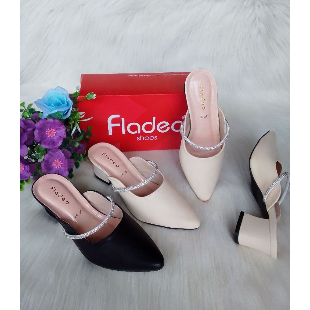 SANDAL WANITA HAK 3CM/ SANDAL FLADEO TERBARU
