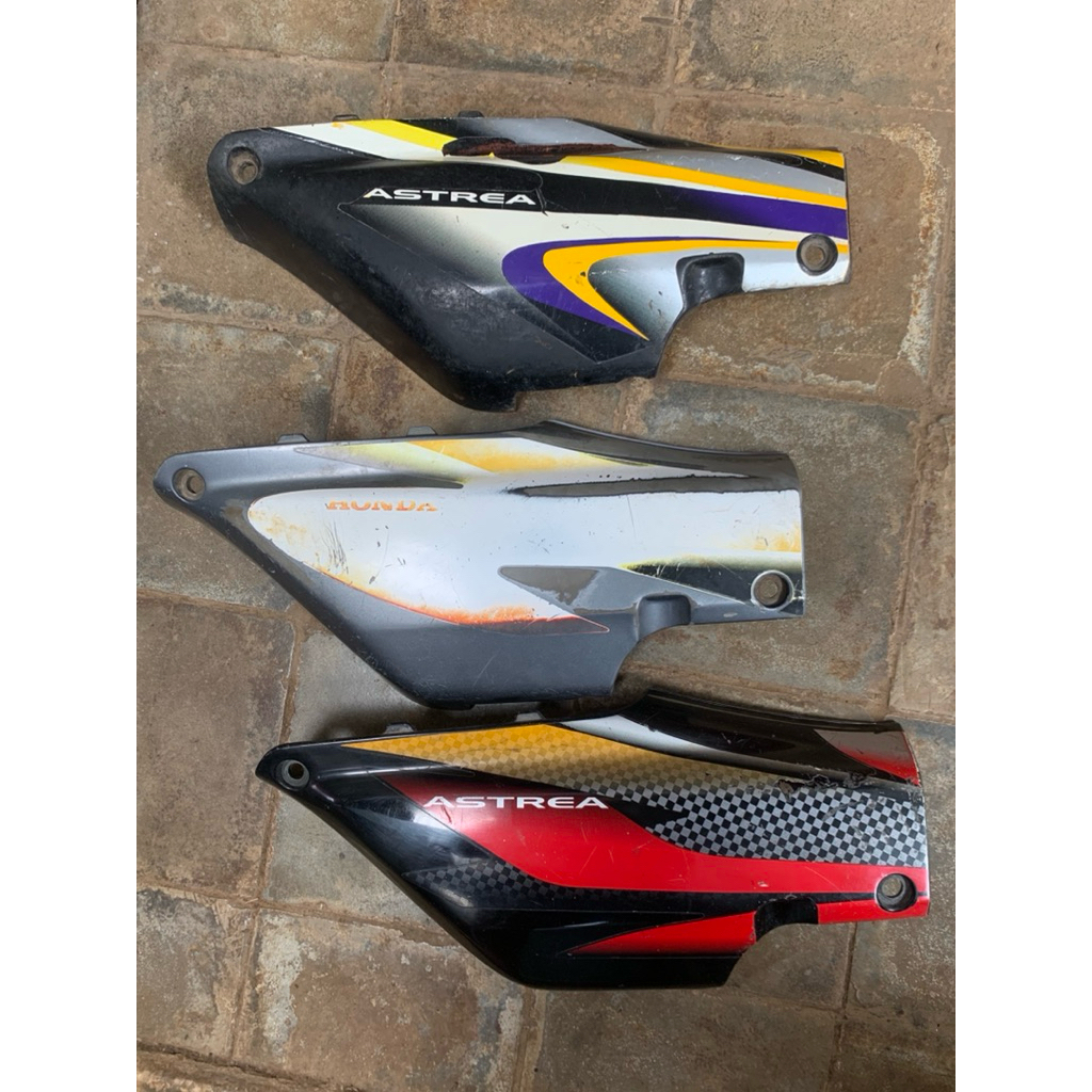 Box aki/tutup aki supra x 100 old original