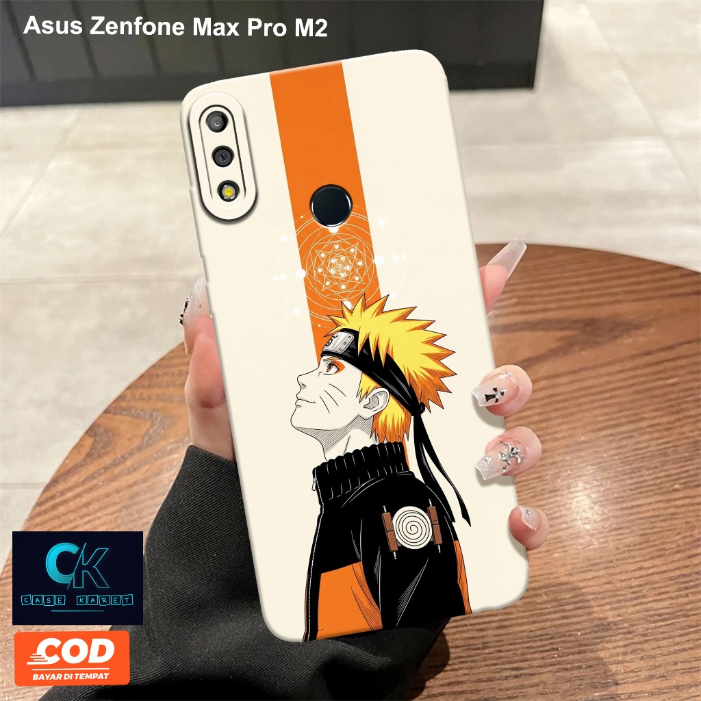Case Asus Zenfone Max Pro M2 - Casing Anime - Softcase Candy Case Full Color 3D Silikon TPU
