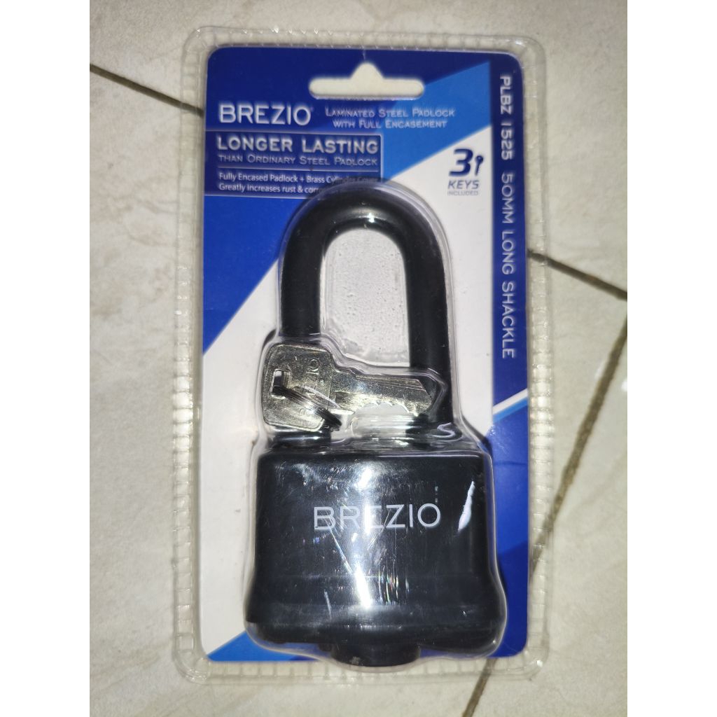 Gembok Brezio Type Long Shackle 50 mm