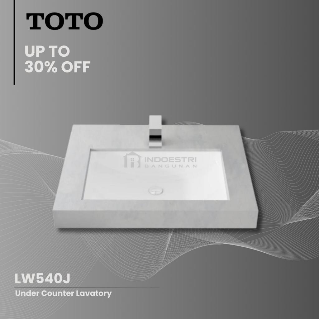 Wastafel Under Counter TOTO LW540J / TOTO Wastafel Tanam (Body Only)