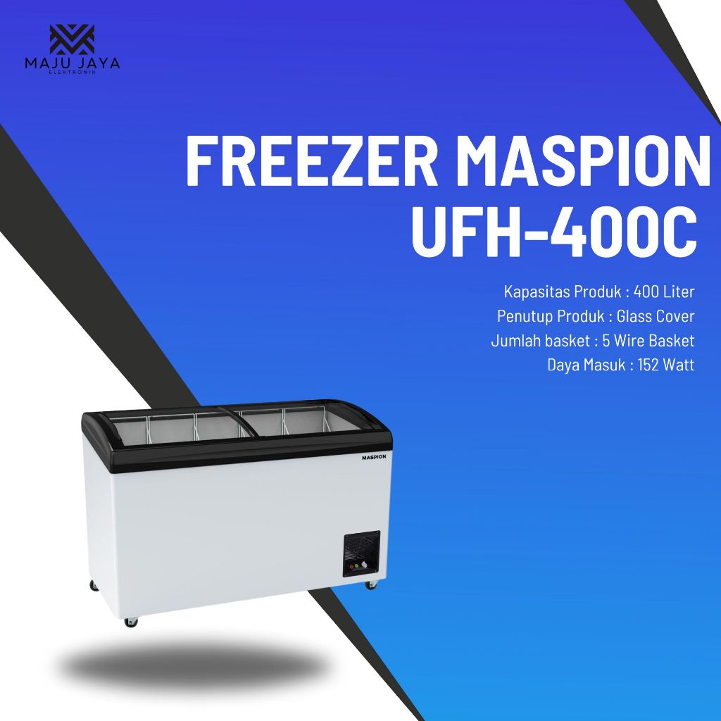 FREEZER MASPION CHEST FREEZER UFH-400C UFH 400