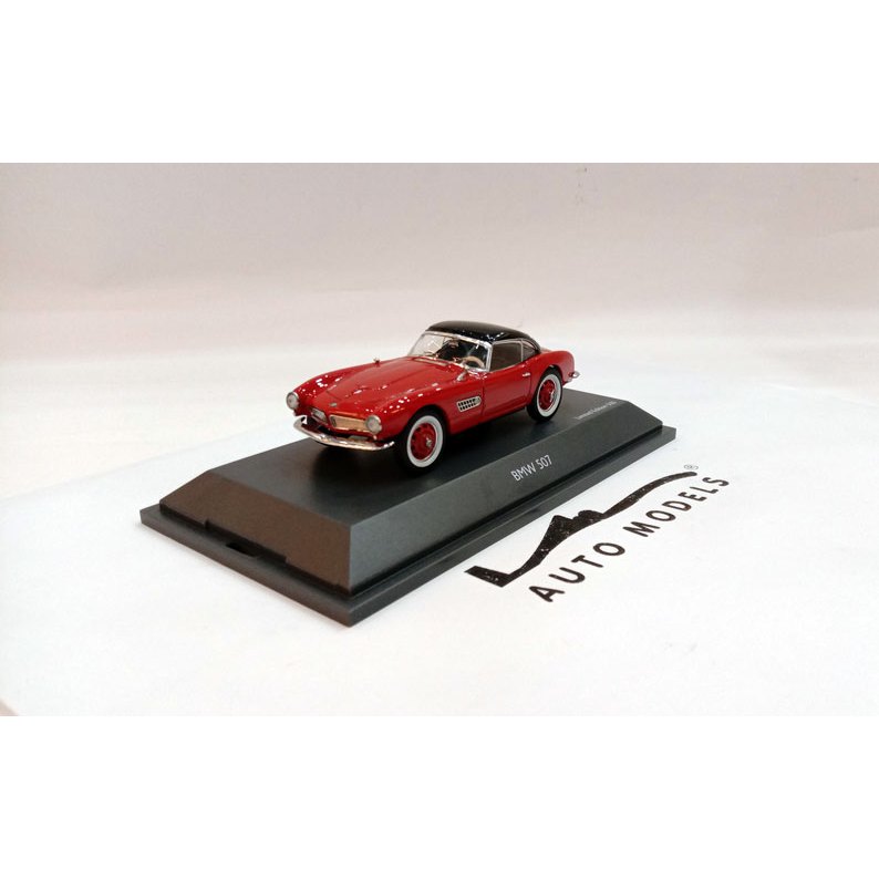 Schuco BMW 507 Spider Hard Top Red Black