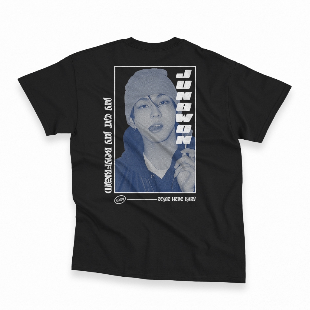 Kaos K-Pop Boyband Enhypen | T-Shirt Jungwon Terbaru | unisex 24s PE