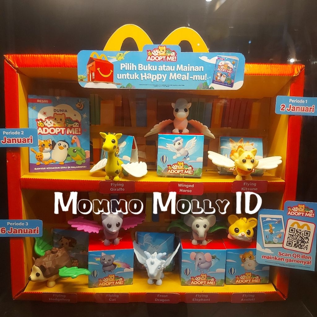 Happy Meal McD - Original Adopt Me | Adopt Me Flying