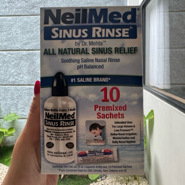 Neilmed Sinus Rinse Starter Kit Original Malaysia