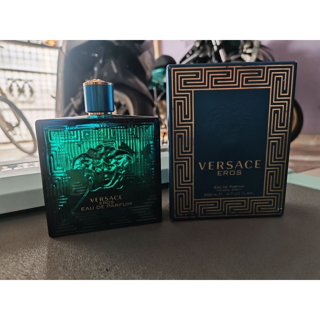 Preloved Versace Eros EDP 200ML Original