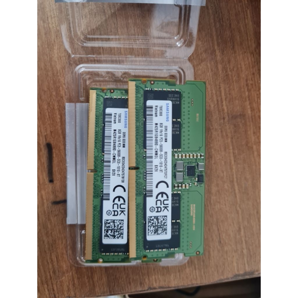 Ram Ddr5 Laptop sodimm Samsung 2x8gb 16Gb pc 5600