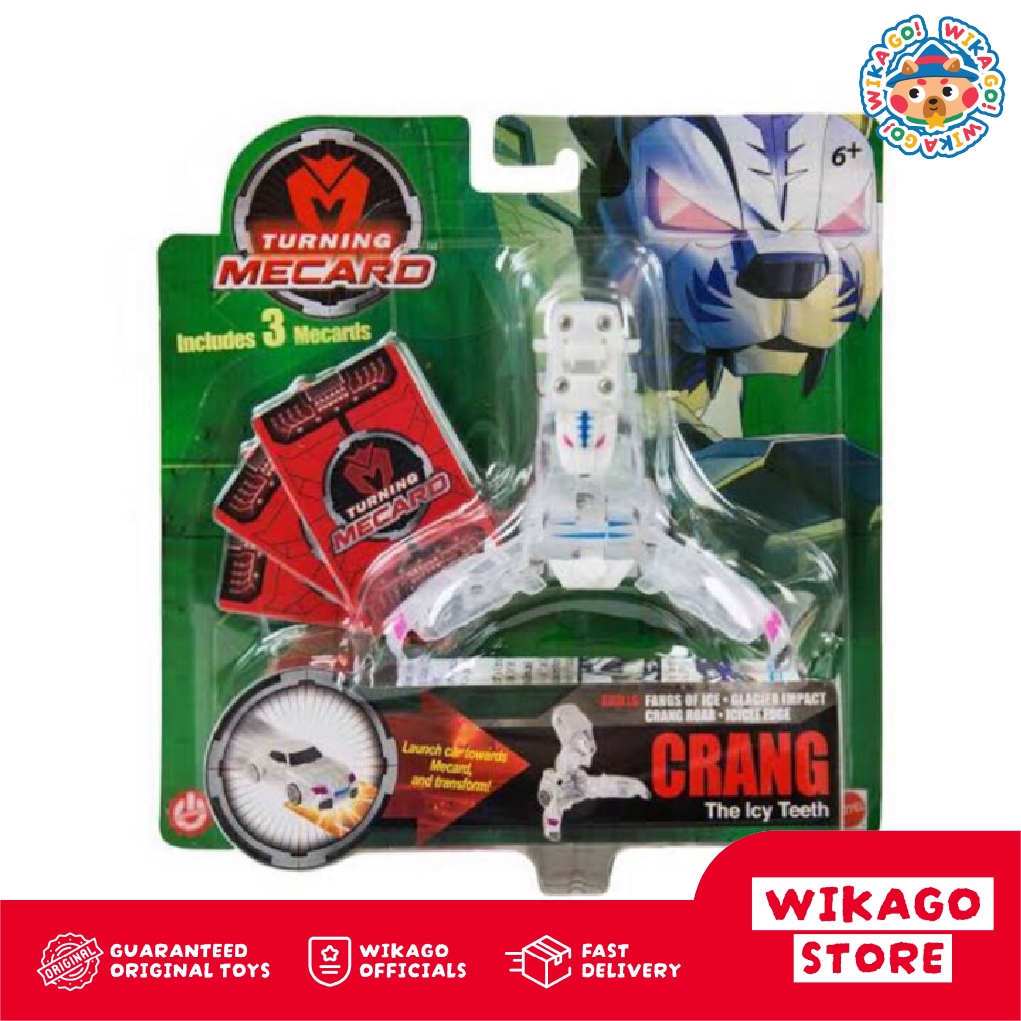 Turning mecard mecanimals crang