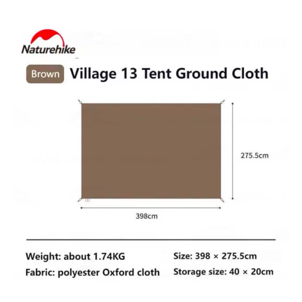 TENDA VILLAGE 13 NATUREHIKE CNH22ZP004