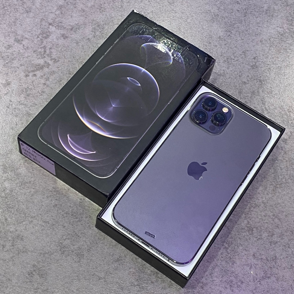 IPHONE 12 PROMAX 256GB SECOND IBOX