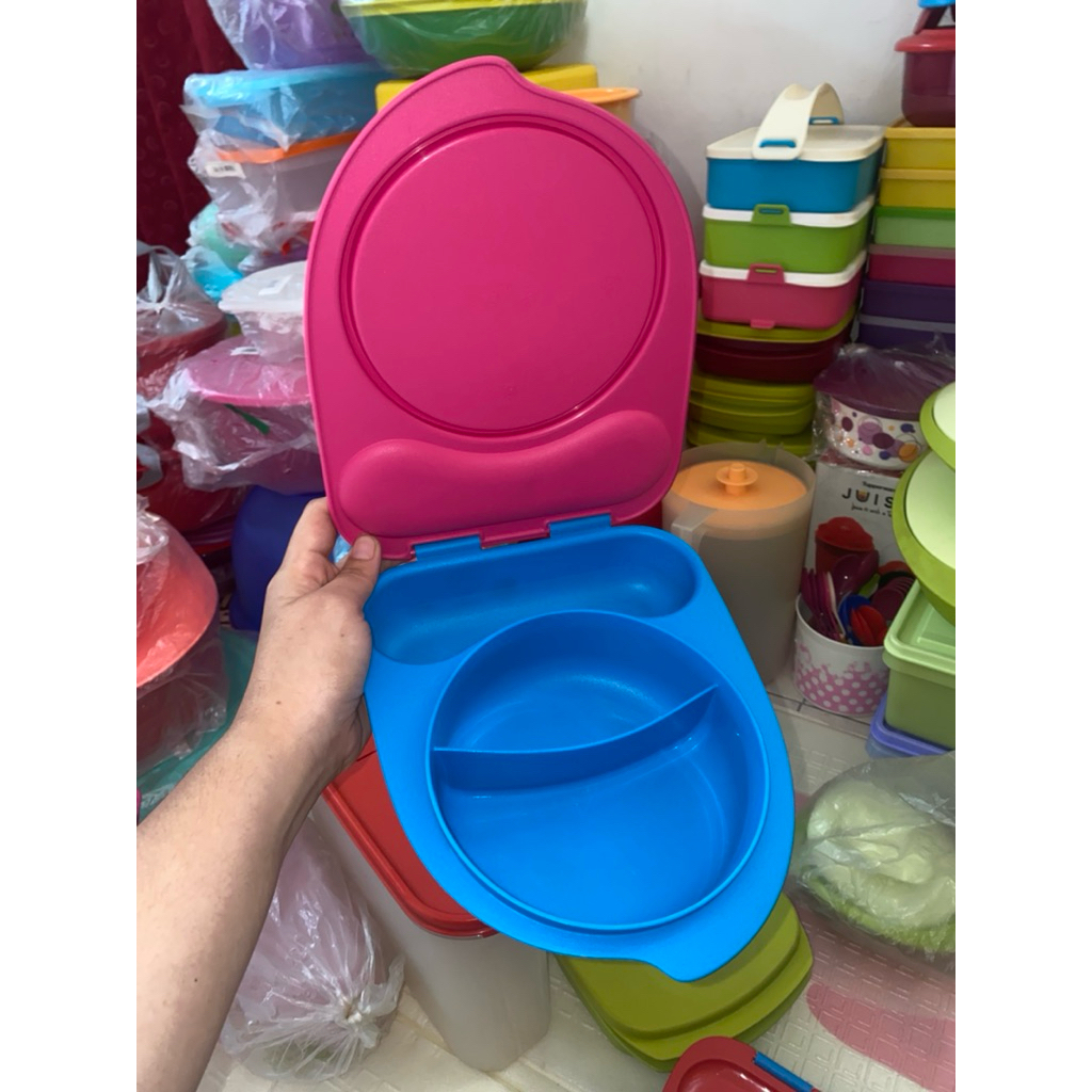 bekal makan anak Tupperware Seken