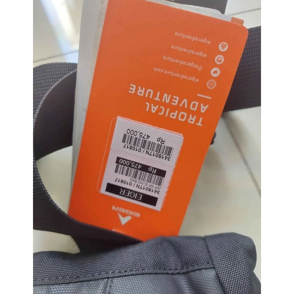 TAS SELEMPANG/SELENDANG EIGER RIDING BARU ORIGINAL