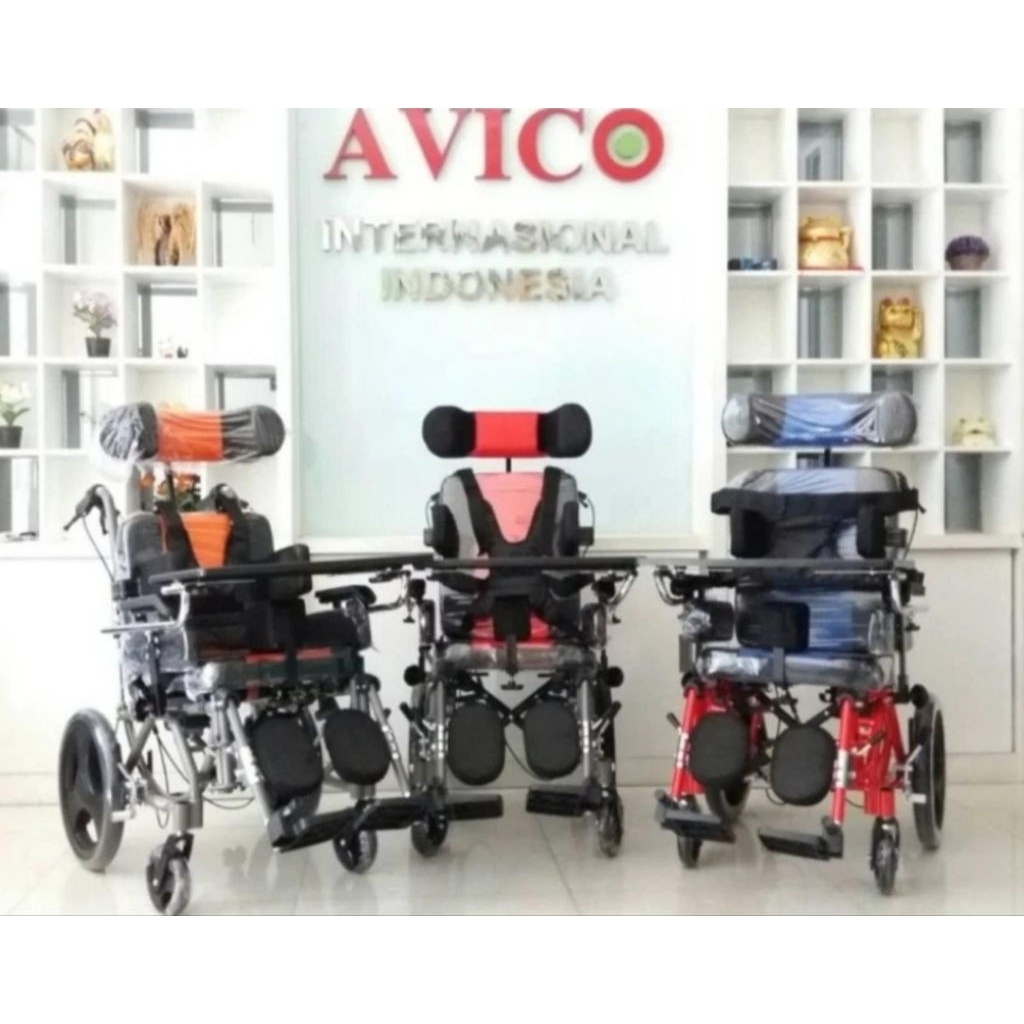 Kursi roda CP/Celebral palsp Wheelchair/kursi roda Avico Ban mati
