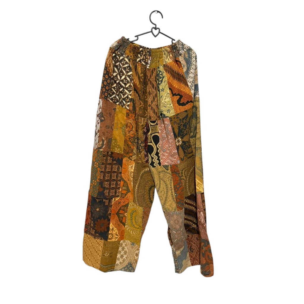 BATIK LAWAS - Celana panjang patchwork batik lawas