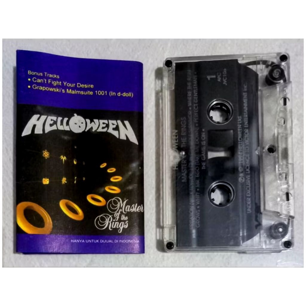 H6. Kaset Pita HELLOWEEN Album Lihat Deskripsi