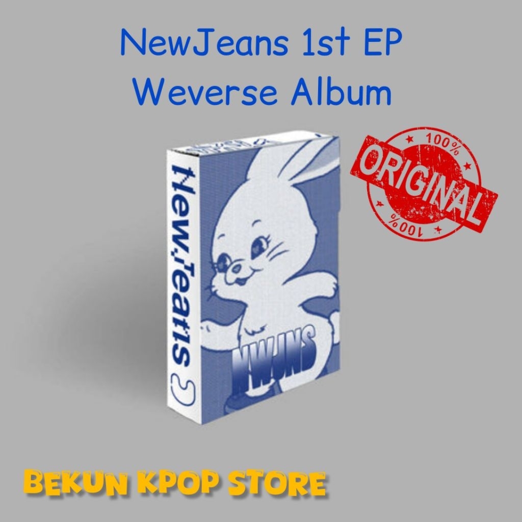 [BACA DESKRIPSI] NewJeans 1st EP 'New Jeans' Weverse Album | Original Album