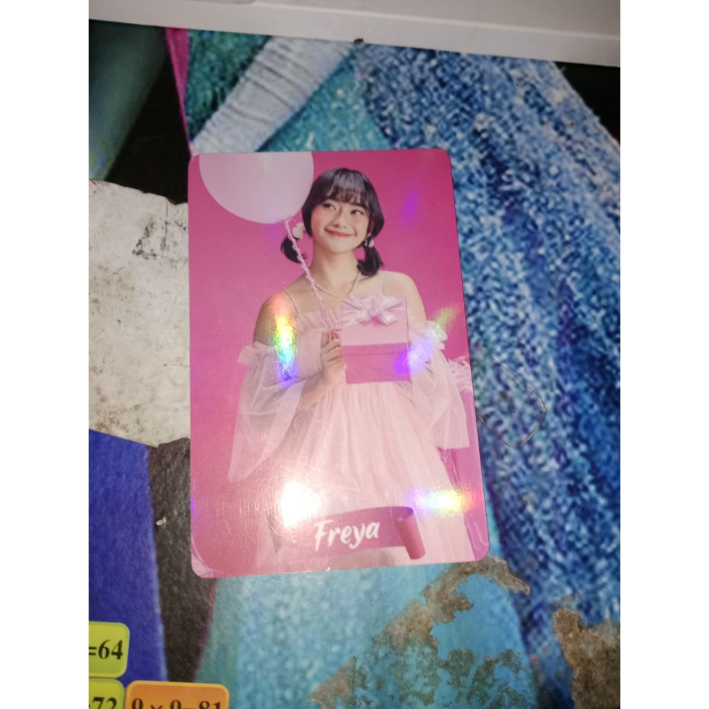 photocard freya berbagai macam