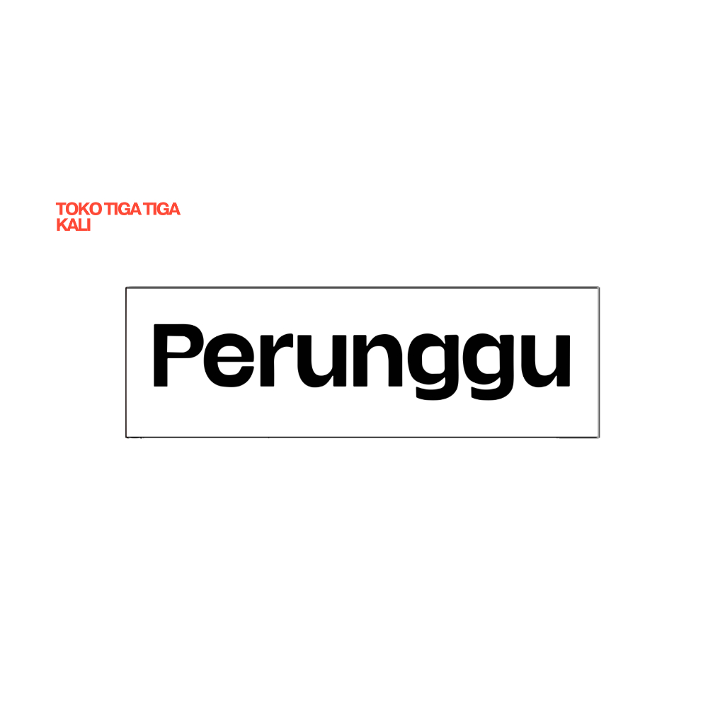 STICKER LOGO BAND PERUNGGU/BAND/INDIE/SKENA.