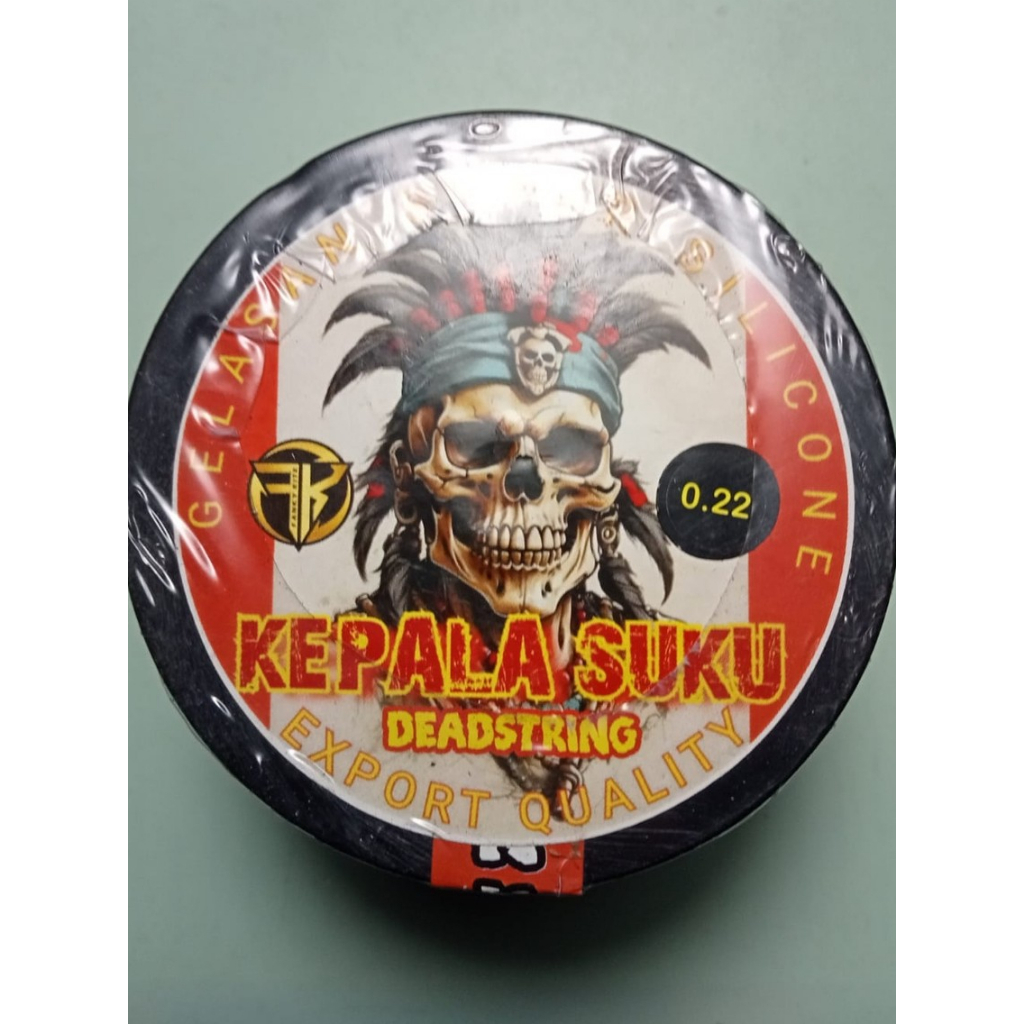 Gelasan Matot Kepala Suku 3000 Yard Bahan Putih Klos Gading 0.22 – Senar Layangan Kuat Aduan Premium