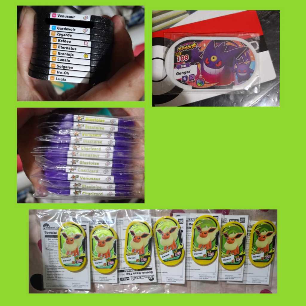 Pokemon Mezastar, Mulus (No Silvering) Free Hardcase dan Sleeve