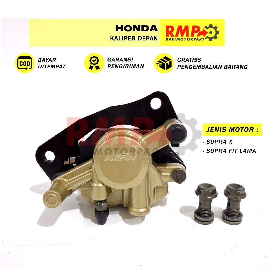 KEPALA BABI KALIPER CAKRAM DEPAN SUPRA SUPRA X SUPRA FIT LAMA
