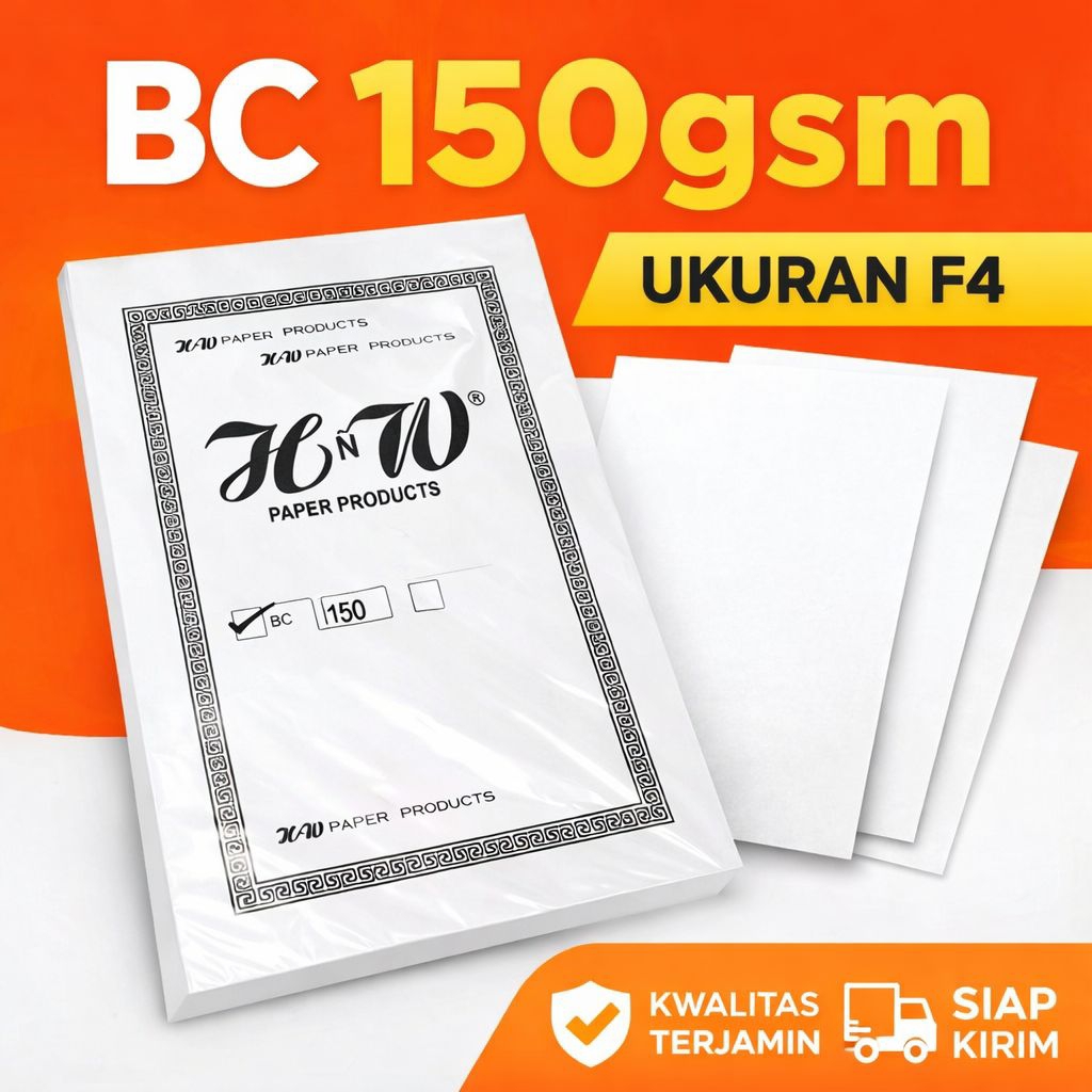 Kertas Buffalo Putih / Ciwi Folio Putih / Kertas Cover Jilid / Kertas Jilid 1 Lembar